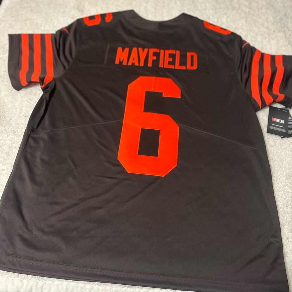 NFL Brown and Orange Jersey